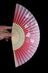 JaponyaDünyadan HediyelerDNY-HD100690Keskin Hediyelik Eşya Ve TekstilJapon Bambu Kumaş Yelpaze Çanta Boy Stant Hediyeli No.8