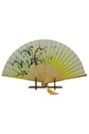 JaponyaDünyadan HediyelerDNY-HD100694Keskin Hediyelik Eşya Ve TekstilJapon Bambu Kumaş Yelpaze Çanta Boy Stant Hediyeli No.12