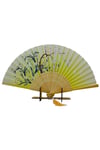 JaponyaDünyadan HediyelerDNY-HD100694Keskin Hediyelik Eşya Ve TekstilJapon Bambu Kumaş Yelpaze Çanta Boy Stant Hediyeli No.12
