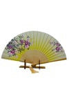 JaponyaDünyadan HediyelerDNY-HD100695Keskin Hediyelik Eşya Ve TekstilJapon Bambu Kumaş Yelpaze Çanta Boy Stant Hediyeli No.13