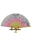 JaponyaDünyadan HediyelerDNY-HD100697Keskin Hediyelik Eşya Ve TekstilJapon Bambu Kumaş Yelpaze Çanta Boy Stant Hediyeli No.15