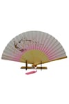 JaponyaDünyadan HediyelerDNY-HD100700Keskin Hediyelik Eşya Ve TekstilJapon Bambu Kumaş Yelpaze Çanta Boy Stant Hediyeli No.18