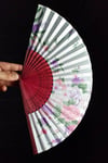 JaponyaDünyadan HediyelerDNY-HD100704Keskin Hediyelik Eşya Ve TekstilJapon Bambu Kumaş Yelpaze Çanta Boy Stant Hediyeli No.22