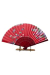 JaponyaDünyadan HediyelerDNY-HD100705Keskin Hediyelik Eşya Ve TekstilJapon Bambu Kumaş Yelpaze Çanta Boy Stant Hediyeli No.23
