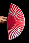 JaponyaDünyadan HediyelerDNY-HD100705Keskin Hediyelik Eşya Ve TekstilJapon Bambu Kumaş Yelpaze Çanta Boy Stant Hediyeli No.23
