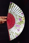 JaponyaDünyadan HediyelerDNY-HD100706Keskin Hediyelik Eşya Ve TekstilJapon Bambu Kumaş Yelpaze Çanta Boy Stant Hediyeli No.24