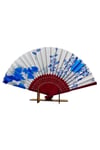 JaponyaDünyadan HediyelerDNY-HD100709Keskin Hediyelik Eşya Ve TekstilJapon Bambu Kumaş Yelpaze Çanta Boy Stant Hediyeli No.27