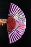 JaponyaDünyadan HediyelerDNY-HD100712Keskin Hediyelik Eşya Ve TekstilJapon Bambu Kumaş Yelpaze Çanta Boy Stant Hediyeli No.30