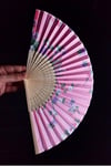 JaponyaDünyadan HediyelerDNY-HD100713Keskin Hediyelik Eşya Ve TekstilJapon Bambu Kumaş Yelpaze Çanta Boy Stant Hediyeli No.31