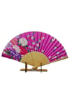 JaponyaDünyadan HediyelerDNY-HD100715Keskin Hediyelik Eşya Ve TekstilJapon Bambu Kumaş Yelpaze Çanta Boy Stant Hediyeli No.33