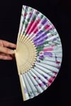 JaponyaDünyadan HediyelerDNY-HD100717Keskin Hediyelik Eşya Ve TekstilJapon Bambu Kumaş Yelpaze Çanta Boy Stant Hediyeli No.35