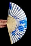 JaponyaDünyadan HediyelerDNY-HD100718Keskin Hediyelik Eşya Ve TekstilJapon Bambu Kumaş Yelpaze Çanta Boy Stant Hediyeli No.36