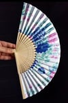 JaponyaDünyadan HediyelerDNY-HD100721Keskin Hediyelik Eşya Ve TekstilJapon Bambu Kumaş Yelpaze Çanta Boy Stant Hediyeli No.39