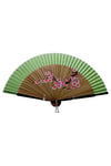JaponyaDünyadan HediyelerDNY-HD100724Keskin Hediyelik Eşya Ve TekstilJapon Bambu Kumaş Yelpaze Çanta Boy Stant Hediyeli No.42