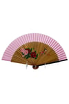 JaponyaDünyadan HediyelerDNY-HD100725Keskin Hediyelik Eşya Ve TekstilJapon Bambu Kumaş Yelpaze Çanta Boy Stant Hediyeli No.43
