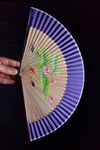 JaponyaDünyadan HediyelerDNY-HD100726Keskin Hediyelik Eşya Ve TekstilJapon Bambu Kumaş Yelpaze Çanta Boy Stant Hediyeli No.44