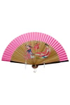 JaponyaDünyadan HediyelerDNY-HD100727Keskin Hediyelik Eşya Ve TekstilJapon Bambu Kumaş Yelpaze Çanta Boy Stant Hediyeli No.45
