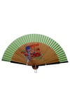 JaponyaDünyadan HediyelerDNY-HD100731Keskin Hediyelik Eşya Ve TekstilJapon Bambu Kumaş Yelpaze Çanta Boy Stant Hediyeli No.49