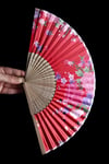 JaponyaDünyadan HediyelerDNY-HD100739Keskin Hediyelik Eşya Ve TekstilJapon Bambu Kumaş Yelpaze Çanta Boy Stant Hediyeli No.57