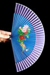 JaponyaDünyadan HediyelerDNY-HD100743Keskin Hediyelik Eşya Ve TekstilJapon Bambu Kumaş Yelpaze Çanta Boy Stant Hediyeli No.61