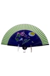 JaponyaDünyadan HediyelerDNY-HD100744Keskin Hediyelik Eşya Ve TekstilJapon Bambu Kumaş Yelpaze Çanta Boy Stant Hediyeli No.62