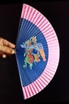 JaponyaDünyadan HediyelerDNY-HD100747Keskin Hediyelik Eşya Ve TekstilJapon Bambu Kumaş Yelpaze Çanta Boy Stant Hediyeli No.65