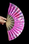 JaponyaDünyadan HediyelerDNY-HD100757Keskin Hediyelik Eşya Ve TekstilJapon Bambu Kumaş Yelpaze Çanta Boy Stant Hediyeli No.75