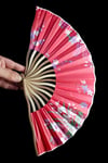 JaponyaDünyadan HediyelerDNY-HD100763Keskin Hediyelik Eşya Ve TekstilJapon Bambu Kumaş Yelpaze Çanta Boy Stant Hediyeli No.81