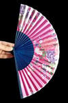 JaponyaDünyadan HediyelerDNY-HD100764Keskin Hediyelik Eşya Ve TekstilJapon Bambu Kumaş Yelpaze Çanta Boy Stant Hediyeli No.82