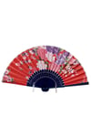 JaponyaDünyadan HediyelerDNY-HD100769Keskin Hediyelik Eşya Ve TekstilJapon Bambu Kumaş Yelpaze Çanta Boy Stant Hediyeli No.87