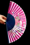 JaponyaDünyadan HediyelerDNY-HD100771Keskin Hediyelik Eşya Ve TekstilJapon Bambu Kumaş Yelpaze Çanta Boy Stant Hediyeli No.89