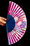 JaponyaDünyadan HediyelerDNY-HD100772Keskin Hediyelik Eşya Ve TekstilJapon Bambu Kumaş Yelpaze Çanta Boy Stant Hediyeli No.90
