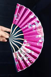 JaponyaDünyadan HediyelerDNY-HD100777Keskin Hediyelik Eşya Ve TekstilJapon Bambu Kumaş Yelpaze Çanta Boy Stant Hediyeli No.95