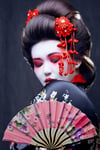 JaponyaDünyadan HediyelerDNY-HD100781Keskin Hediyelik Eşya Ve TekstilJapon Bambu Kumaş Yelpaze Çanta Boy Stant Hediyeli No.99