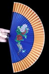 JaponyaDünyadan HediyelerDNY-HD100790Keskin Hediyelik Eşya Ve TekstilJapon Bambu Kumaş Yelpaze Çanta Boy Stant Hediyeli No.108