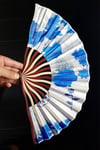 JaponyaDünyadan HediyelerDNY-HD100793Keskin Hediyelik Eşya Ve TekstilJapon Bambu Kumaş Yelpaze Çanta Boy Stant Hediyeli No.111