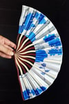JaponyaDünyadan HediyelerDNY-HD100795Keskin Hediyelik Eşya Ve TekstilJapon Bambu Kumaş Yelpaze Çanta Boy Stant Hediyeli No.113