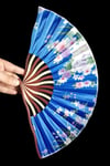 JaponyaDünyadan HediyelerDNY-HD100796Keskin Hediyelik Eşya Ve TekstilJapon Bambu Kumaş Yelpaze Çanta Boy Stant Hediyeli No.114