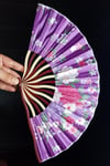 JaponyaDünyadan HediyelerDNY-HD100799Keskin Hediyelik Eşya Ve TekstilJapon Bambu Kumaş Yelpaze Çanta Boy Stant Hediyeli No.117