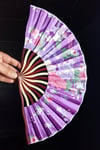 JaponyaDünyadan HediyelerDNY-HD100801Keskin Hediyelik Eşya Ve TekstilJapon Bambu Kumaş Yelpaze Çanta Boy Stant Hediyeli No.119