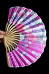 JaponyaDünyadan HediyelerDNY-HD100809Keskin Hediyelik Eşya Ve TekstilJapon Bambu Kumaş Yelpaze Çanta Boy Stant Hediyeli No.127