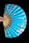 JaponyaDünyadan HediyelerDNY-HD100810Keskin Hediyelik Eşya Ve TekstilJapon Bambu Kumaş Yelpaze Çanta Boy Stant Hediyeli No.128