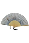 JaponyaDünyadan HediyelerDNY-HD100814Keskin Hediyelik Eşya Ve TekstilJapon Bambu Kumaş Yelpaze Çanta Boy Stant Hediyeli No.132