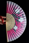 JaponyaDünyadan HediyelerDNY-HD100816Keskin Hediyelik Eşya Ve TekstilJapon Bambu Kumaş Yelpaze Çanta Boy Stant Hediyeli No.134