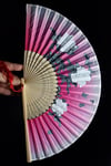 JaponyaDünyadan HediyelerDNY-HD100816Keskin Hediyelik Eşya Ve TekstilJapon Bambu Kumaş Yelpaze Çanta Boy Stant Hediyeli No.134
