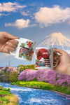JaponyaDünyadan HediyelerDNY-HDMUGB21Keskin Hediyelik Eşya Ve TekstilJaponya Kupa Bardak 2 Adet Seyahat Hatıra Japan Mug