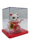 JaponyaDünyadan HediyelerDNY-HDY4526S1BYZ01Keskin Hediyelik Eşya Ve TekstilManeki Neko El Sallayan Mini Şans Kedisi Beyaz Solar Güneş Enerjili 5x5cm S1BYZ01