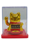JaponyaDünyadan HediyelerDNY-HDY4526S3GLD03Keskin Hediyelik Eşya Ve TekstilManeki Neko El Sallayan Mini Şans Kedisi Gold Solar Güneş Enerjili 5x5cm S3GLD03