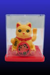 JaponyaDünyadan HediyelerDNY-HDY4526S4KRM04Keskin Hediyelik Eşya Ve TekstilManeki Neko El Sallayan Mini Şans Kedisi Krem Solar Güneş Enerjili 5x5cm S4KRM04