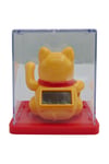 JaponyaDünyadan HediyelerDNY-HDY4526S4KRM04Keskin Hediyelik Eşya Ve TekstilManeki Neko El Sallayan Mini Şans Kedisi Krem Solar Güneş Enerjili 5x5cm S4KRM04